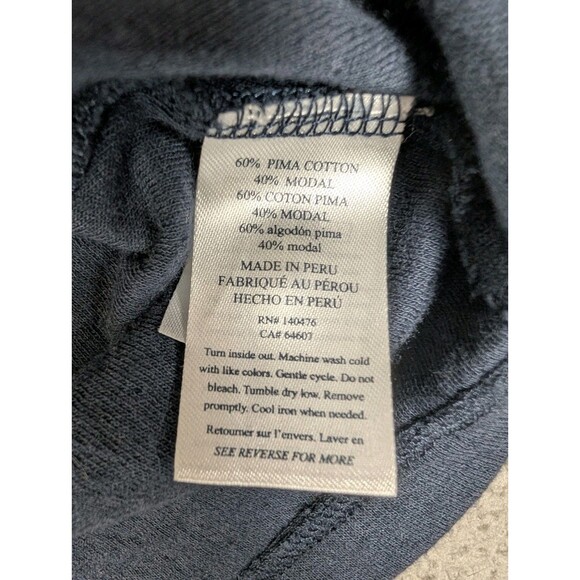 Faherty Navy Short Sleeve Tee - Picture 8 of 10